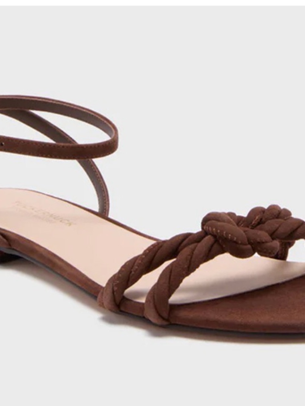 Brown Suede Ivy Sandals Tuckernuck